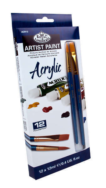 ROYAL & LANGNICKEL ACRYLIC 12 TUBER 12ML OG 2 PENS