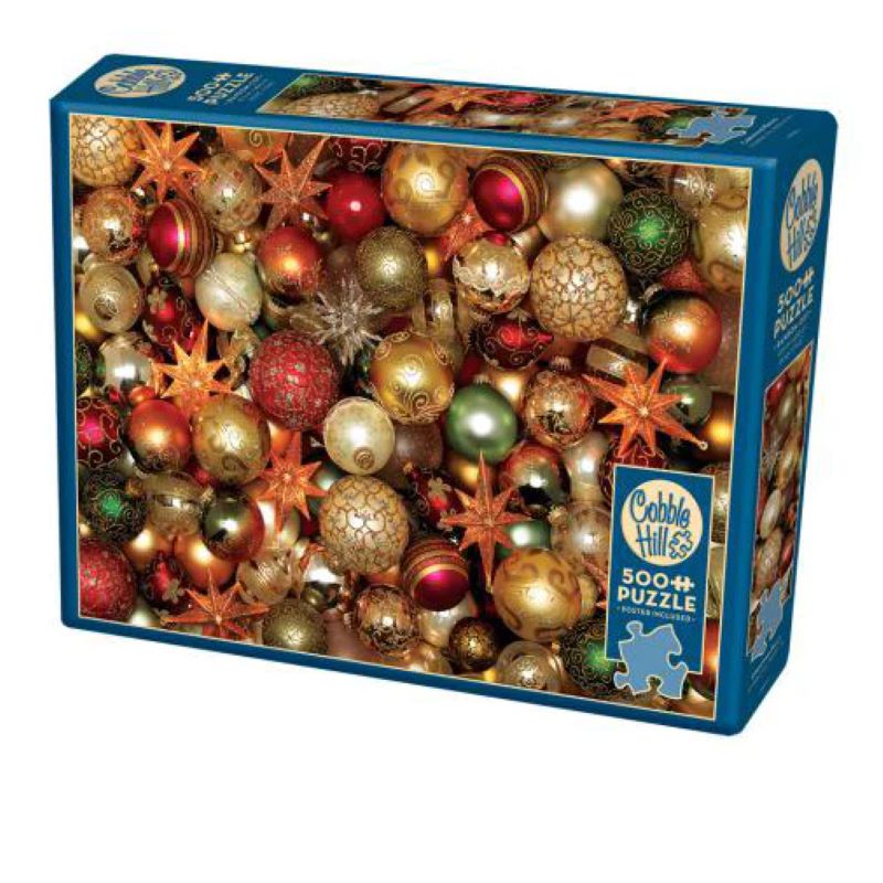 COBBLE HILL CHRISTMAS BALLS 500 BRIKKER