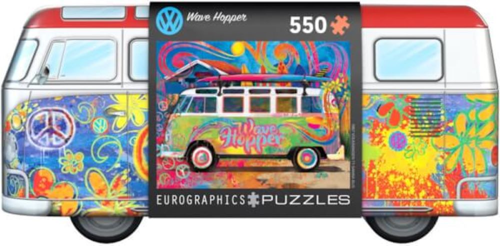 PUSLESPIL FLOWERPOWER METALDÅSE 550 BRIKKER