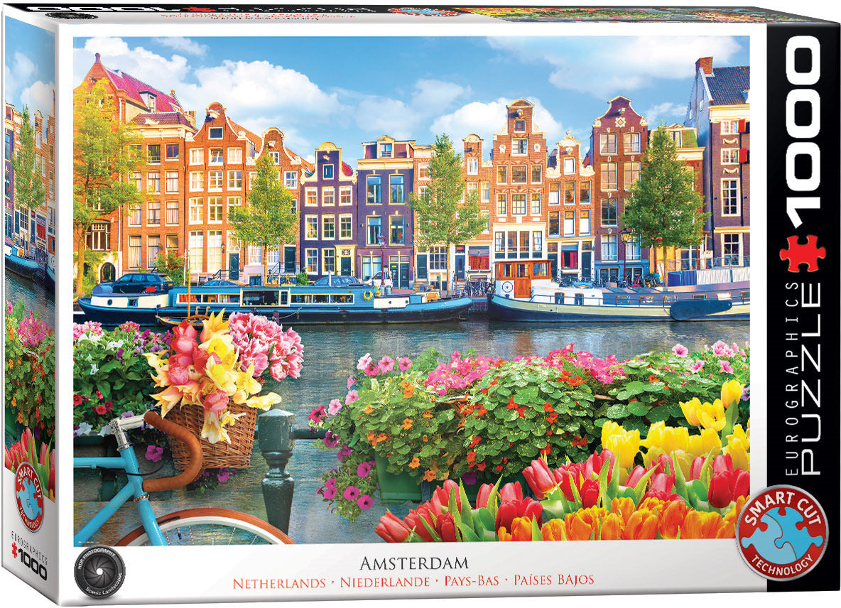 PUSLESPIL SMARTCUT AMSTERDAM 1000 BRIKKER