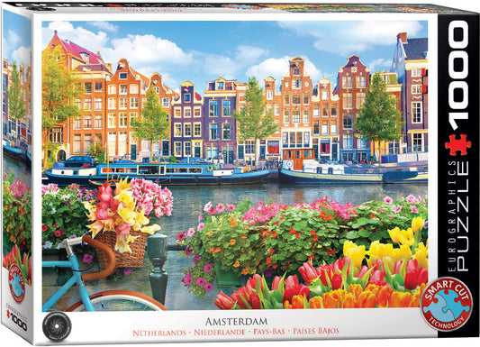 PUSLESPIL SMARTCUT AMSTERDAM 1000 BRIKKER