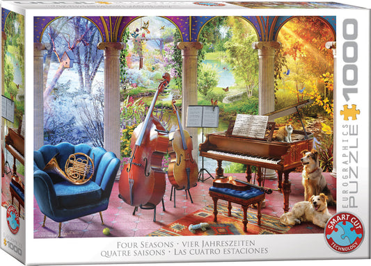 PUSLESPIL SMARTCUT FOUR SEASONS 1000 BRIKKER