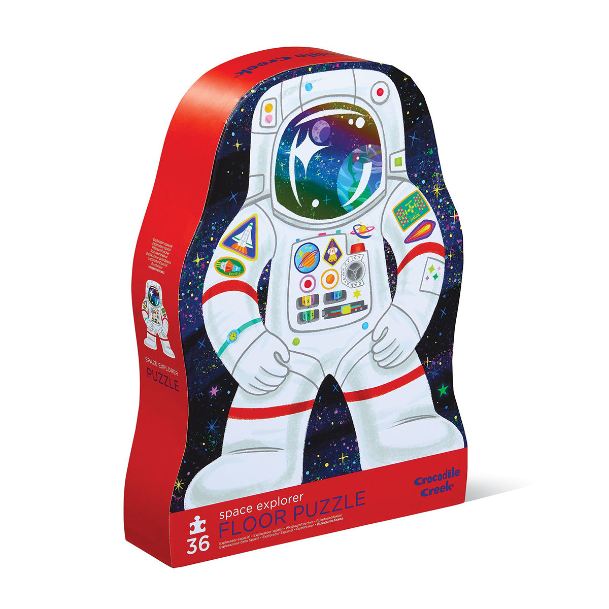 SPACE EXPLORER GULVPUSLESPIL 36 BRIKKER