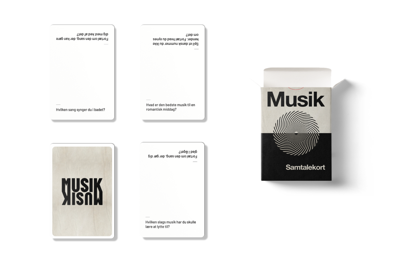 MUSIK - SAMTALEKORT