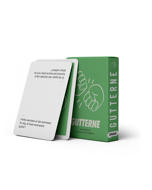 GUTTERNE - SAMTALEKORT