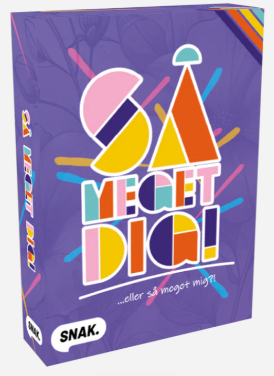 SÅ MEGET DIG! ELLER SÅ MEGET MIG?! - SAMTALEKORT
