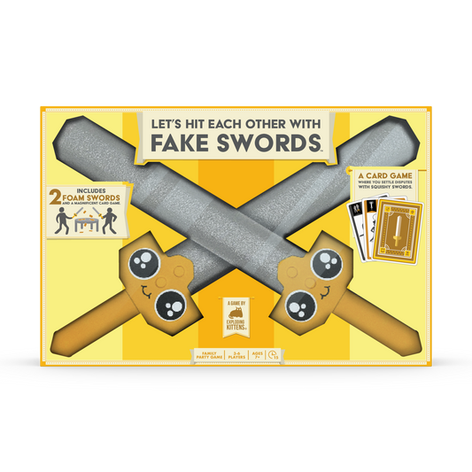 LETS HIT EACH OTHER WITH FAKE SWORDS