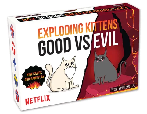 EXPLODING KITTENS GOOD VS EVIL NORDIC