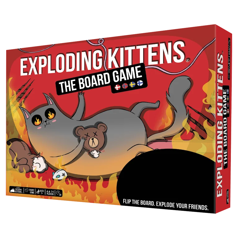 EXPLODING KITTENS THE BOARD GAME