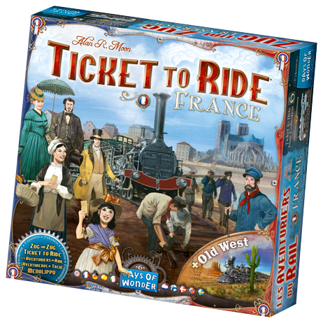 TICKET TO RIDE FRANCE (UDVIDELSE)