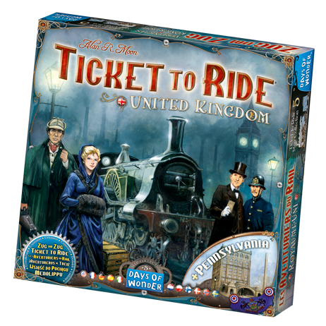 TICKET TO RIDE UNITED KINGDOM (UDVIDELSE)