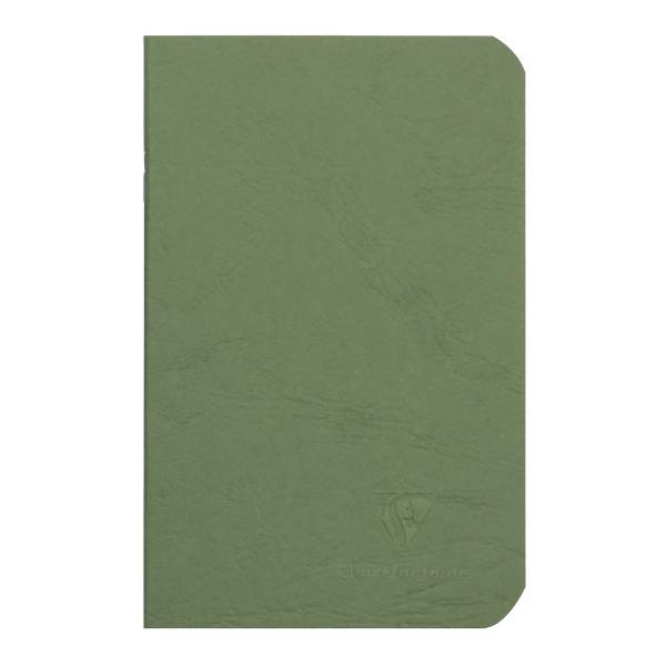 AGE BAG NOTEBOOK 9 x 14 CM GRØN 48 BLANKE SIDER