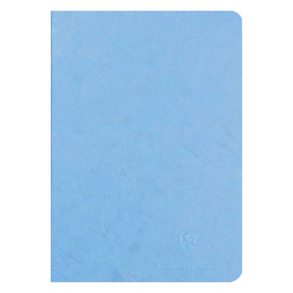 AGE BAG NOTEBOOK 14,8 x 21 CM BLÅ 48 BLANKE SIDER