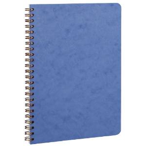 CLAIREFONTAINE AGE BAG A5 SPIRAL L BLUE LINJERET
