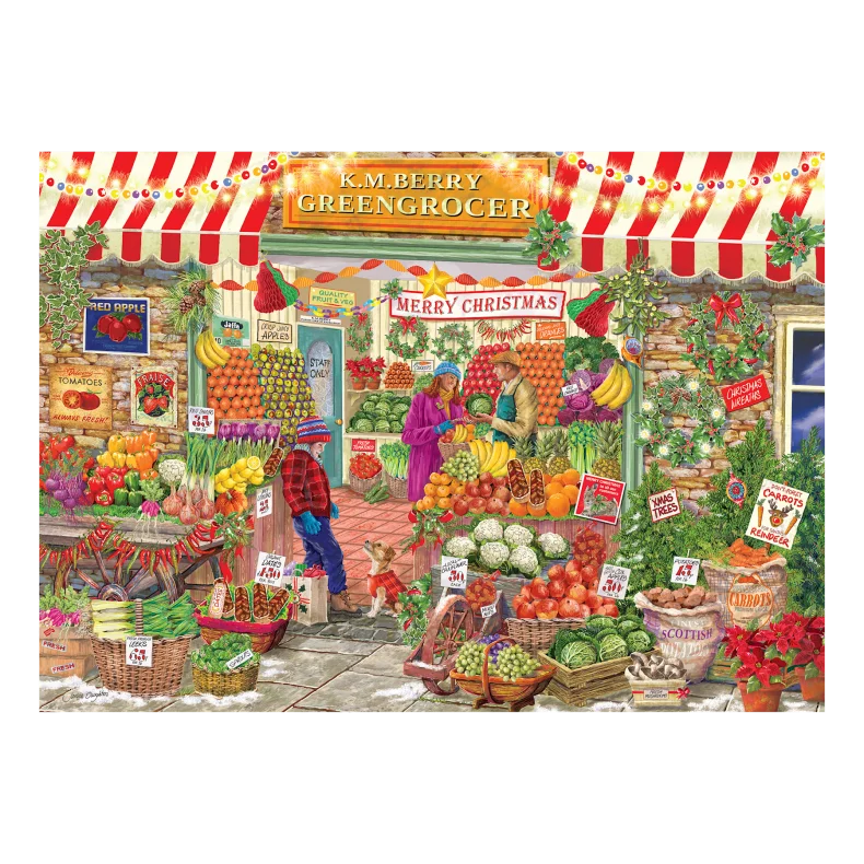 FALCON-FESTIVE GREENGROCERS 1000 BRIKKER