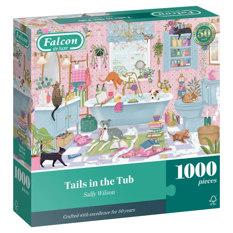 FALCON TAILS IN THE TUB 1000 BRIKKER