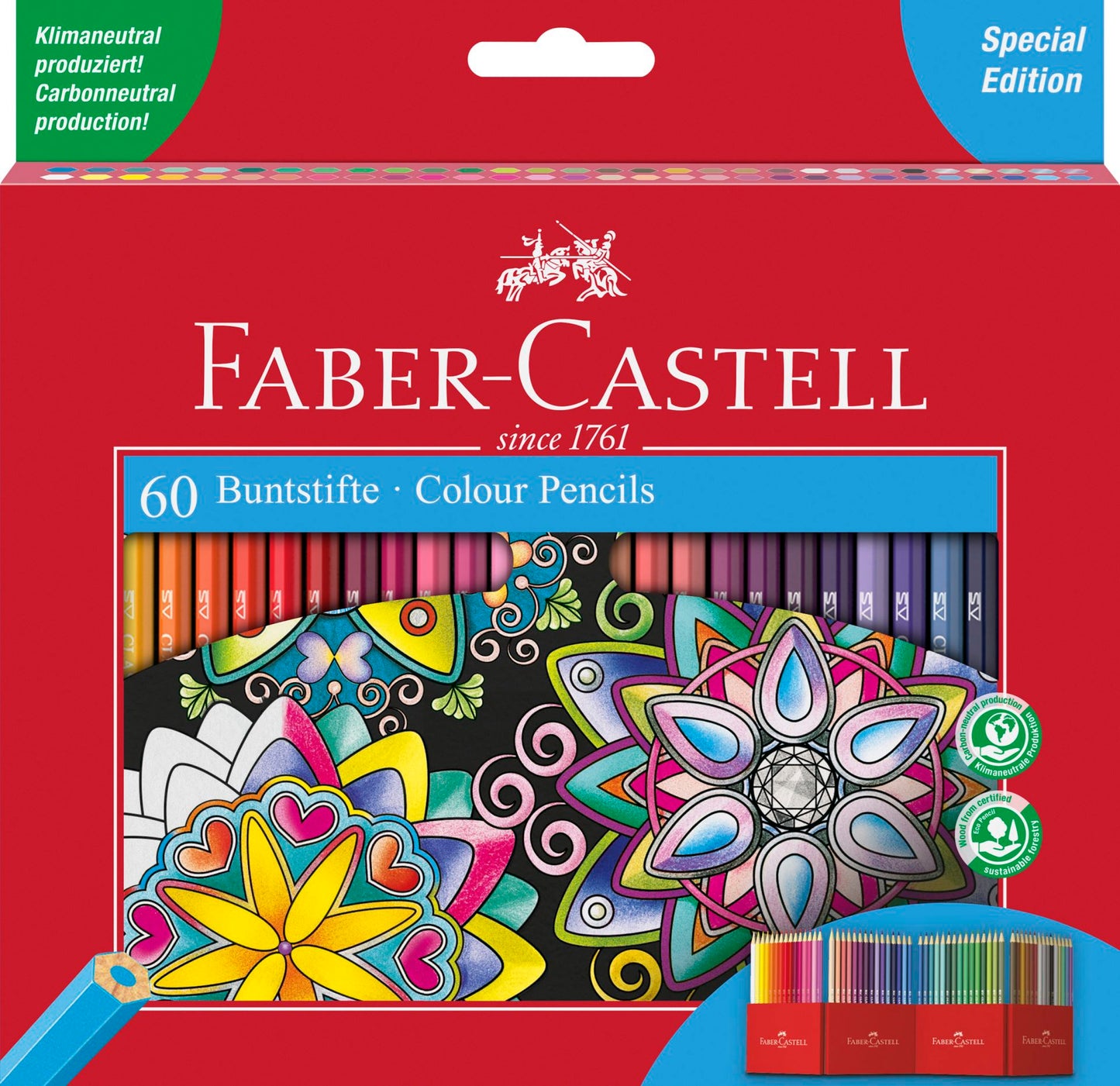 FABER FARVEBLYANTER 60 ASS.