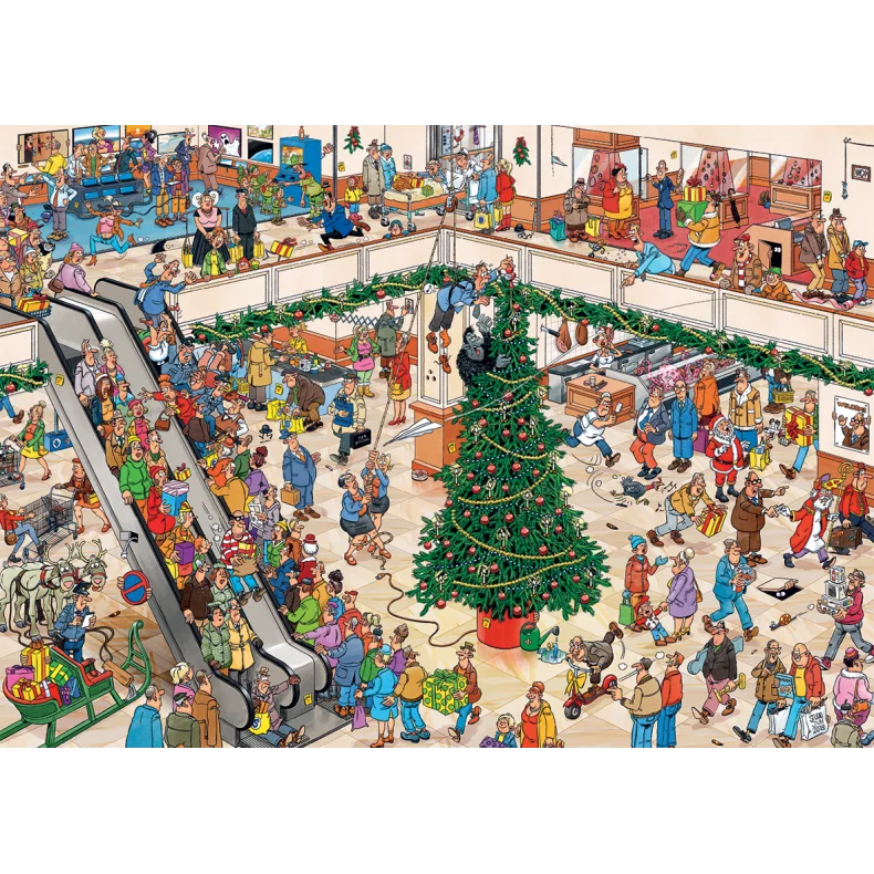 JVH CHRISTMAS MALL 1000 BRIKKER