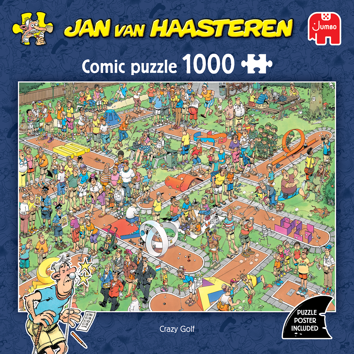 JAN VAN HAASTEREN CRAZY GOLF 1000 BRIKKER