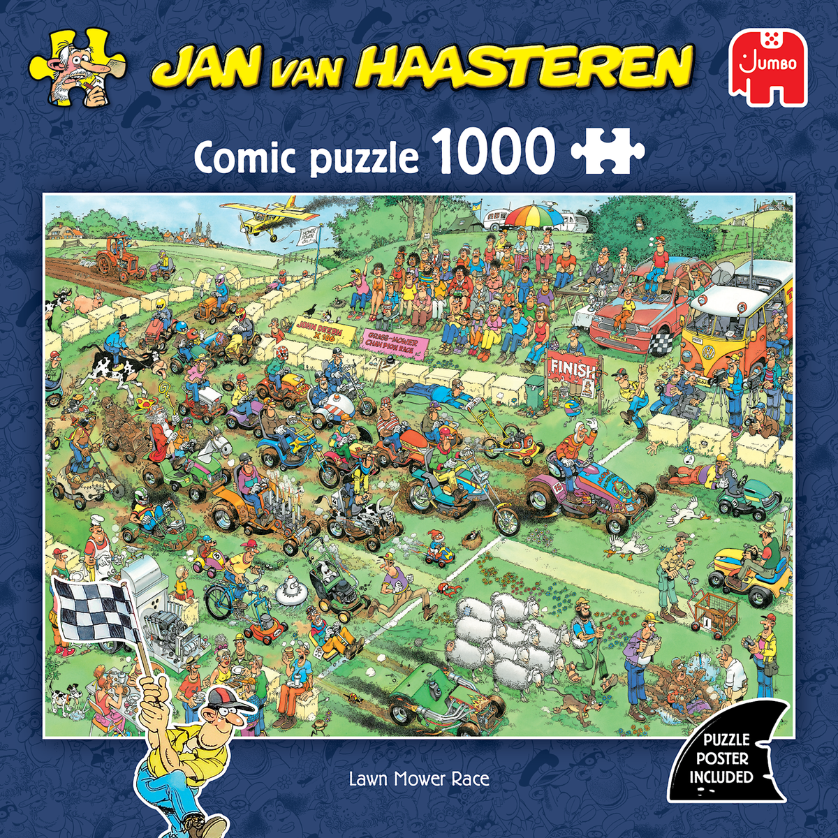 JAN VAN HAASTEREN LAWN MOWER RACE 1000 BRIKKER