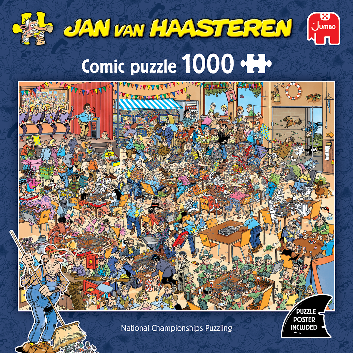 JAN VAN HAASTEREN NATIONAL CHAMPIONSHIPS PUZZLING 1000 BRIKKER