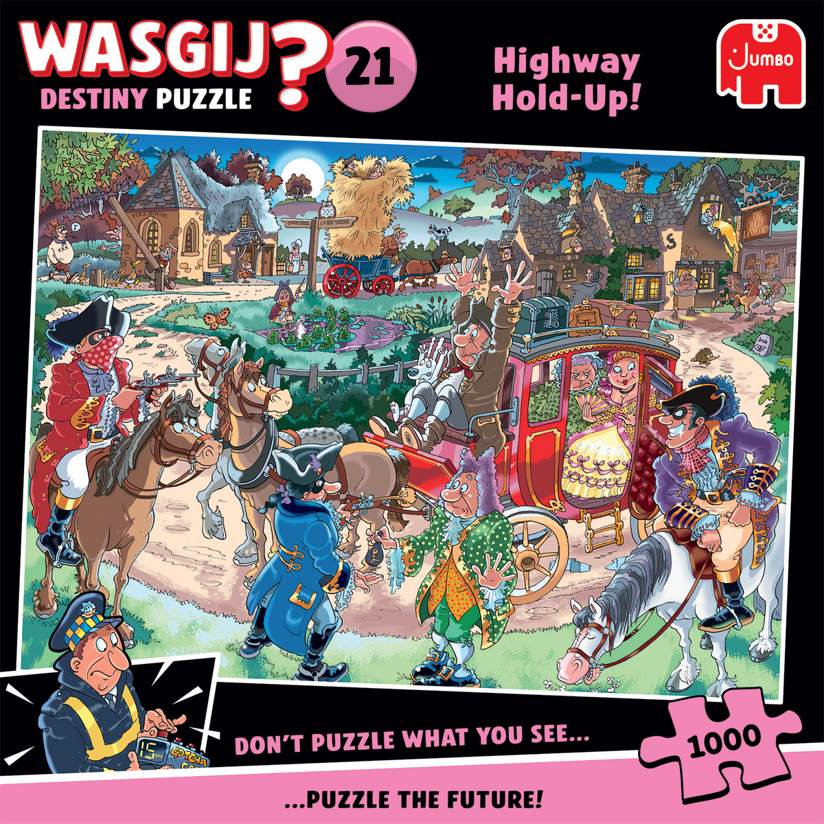 WASGIJ HIGHWAY HOLD-UP 1000 BRIKKER