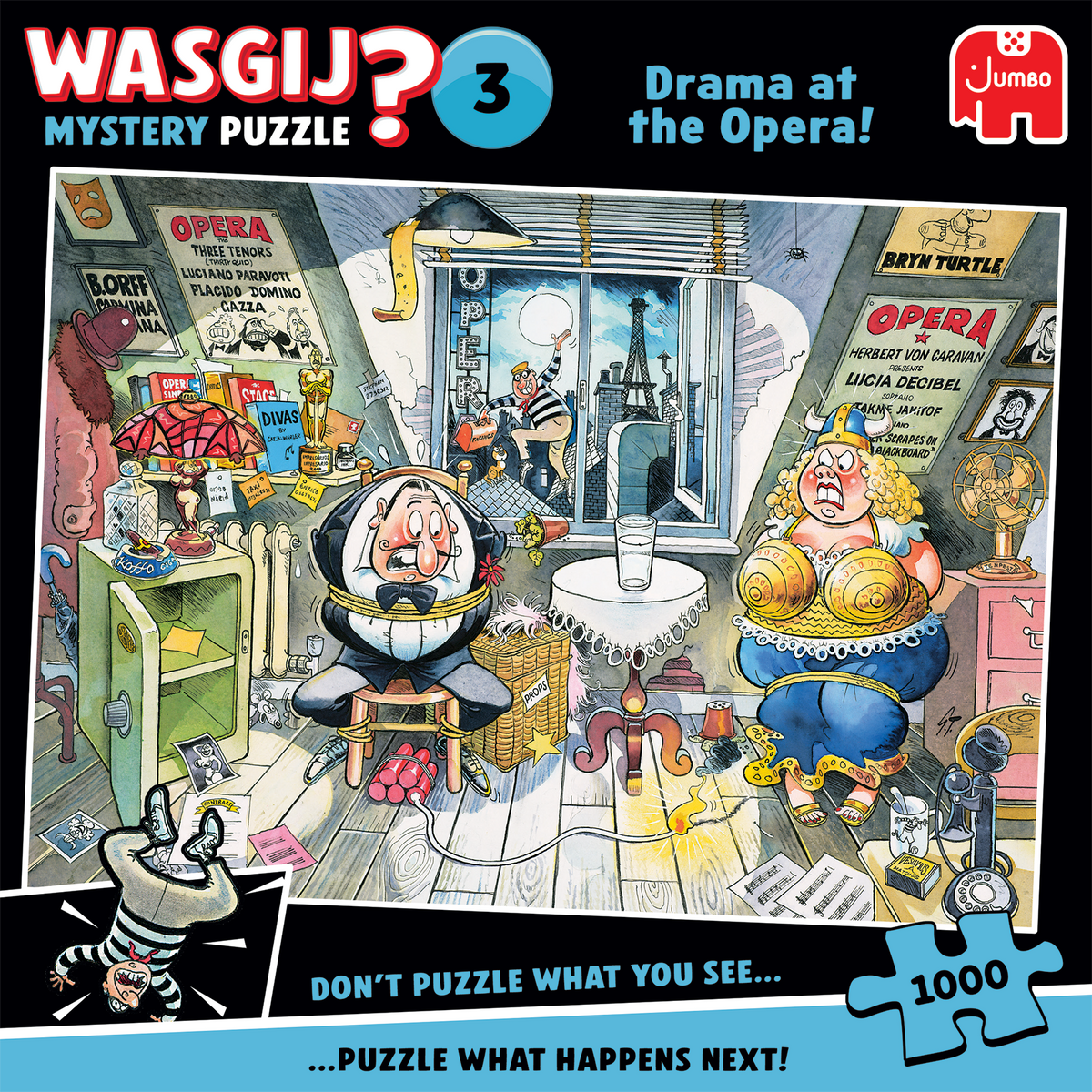 WASGIJ DRAMA AT THE OPERA 1000 BRIKKER