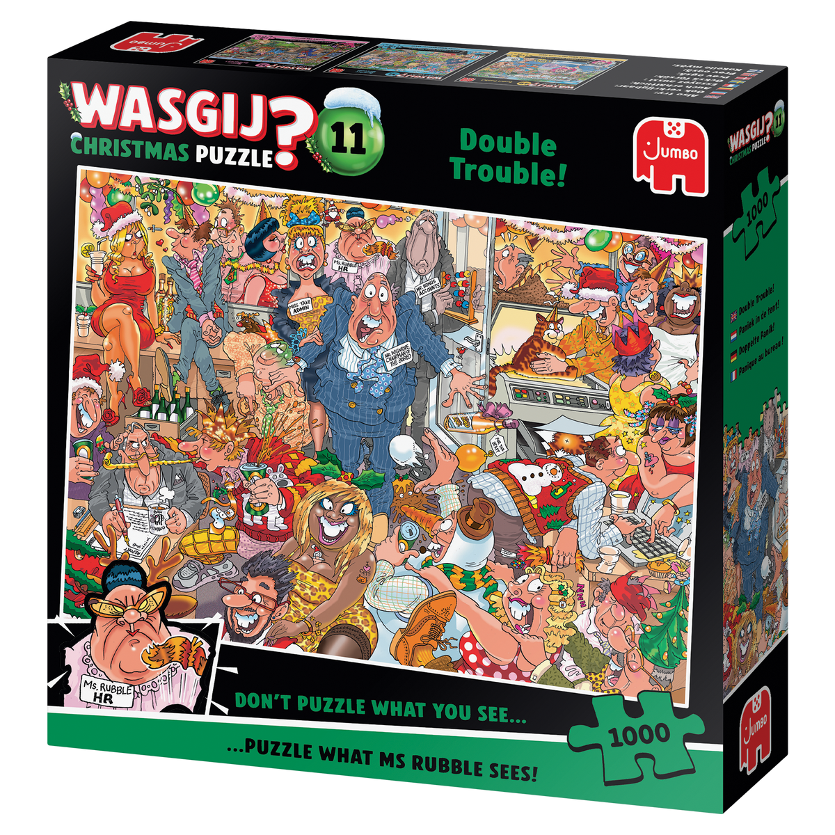 WASGIJ DOUBLE TROUBLE 1000 BRIKKER