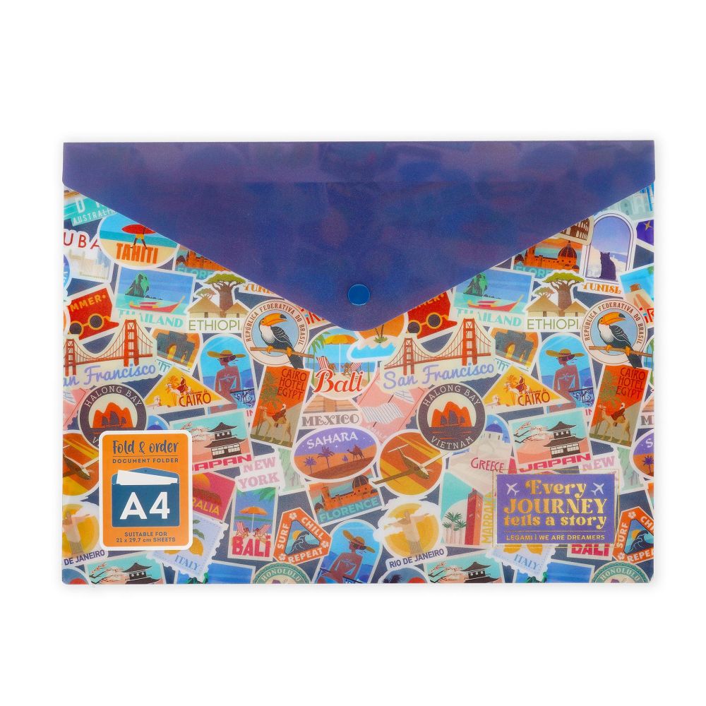 TRAVEL STICKERS MAPPE LEGAMI