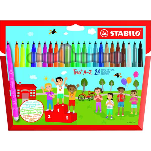 STABILO TRIO FILTPEN 24 STK