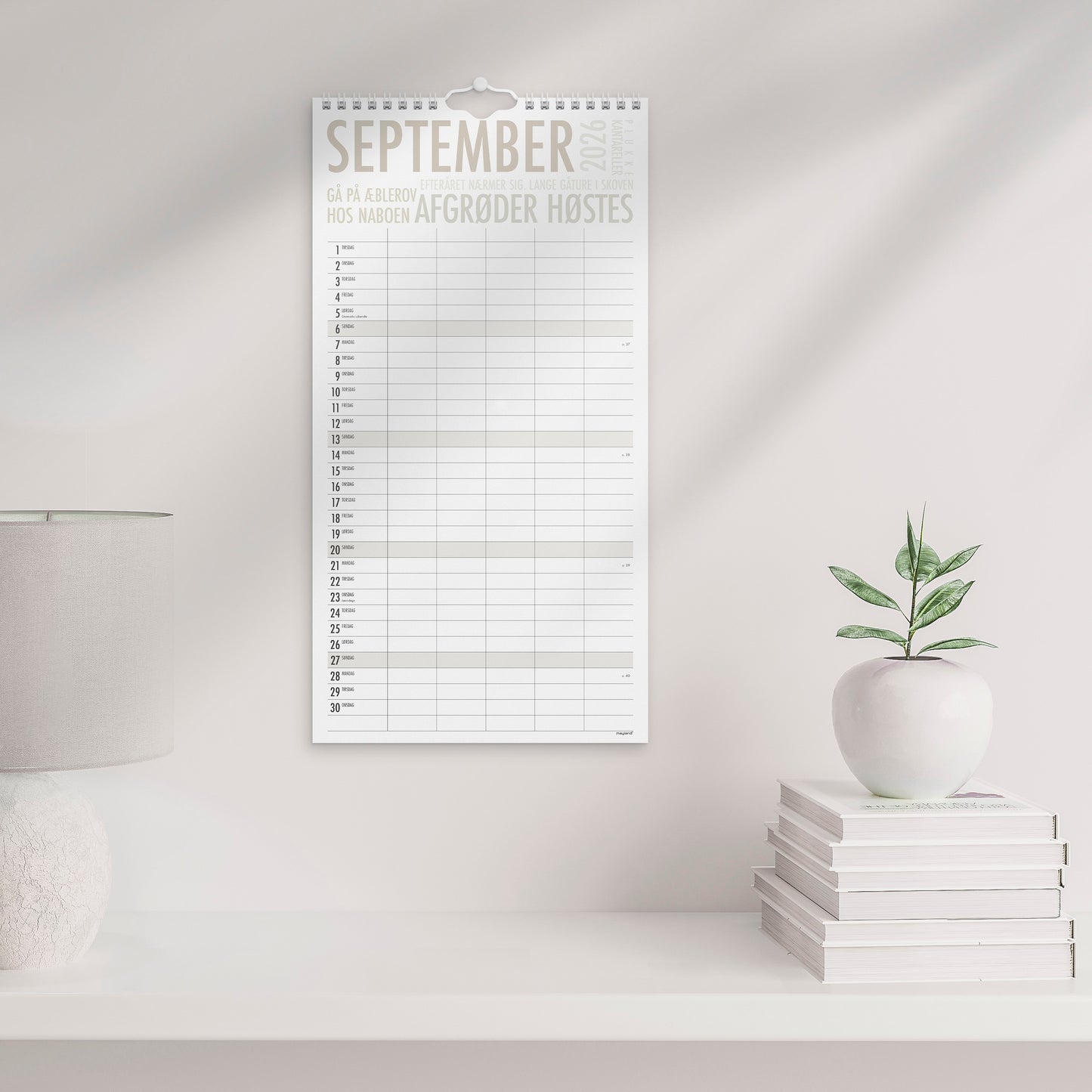 FAMILIEKALENDER TRENDART 2026