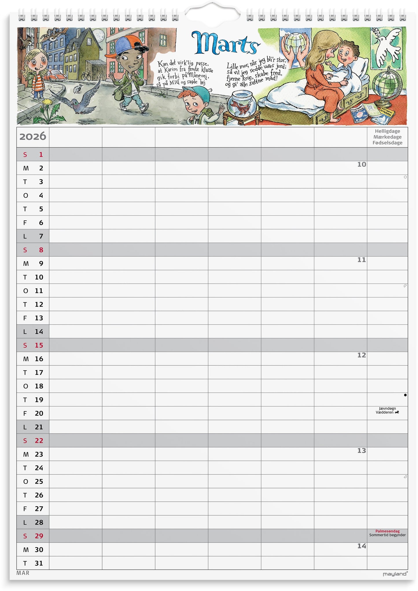FAMILIEKALENDER DICKMEISS 6 KOL A3 2026