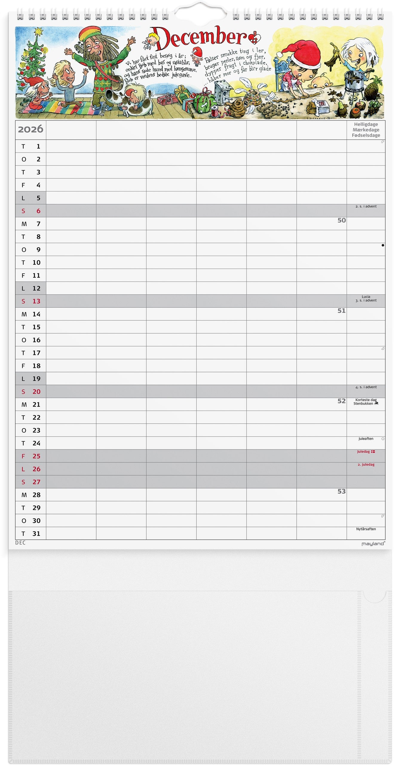 FAMILIEKALENDER DICKMEISS 6 KOL A3 2026
