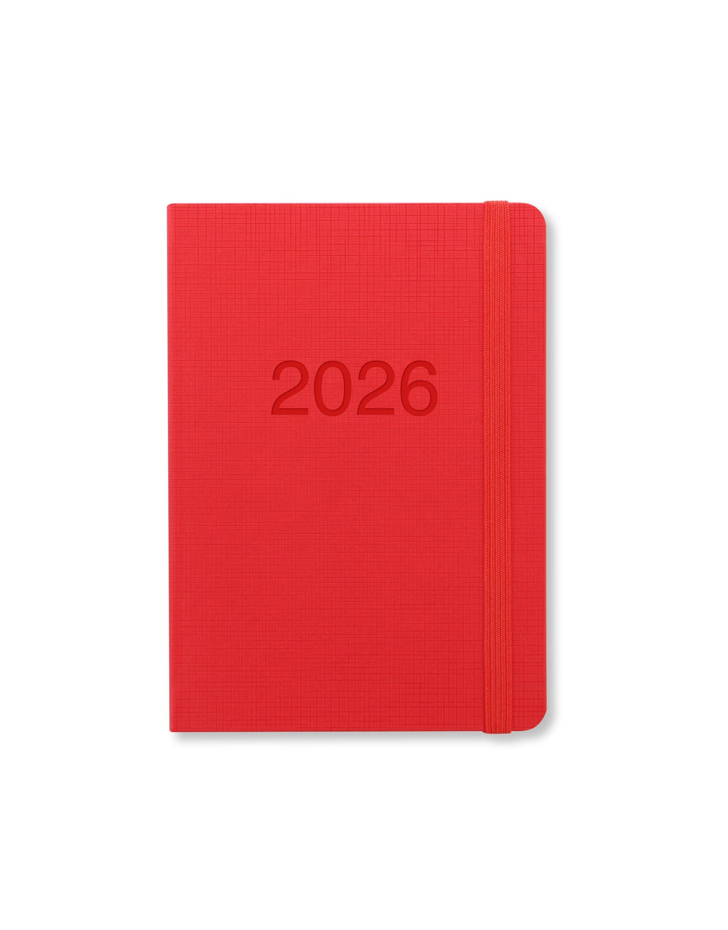 LETTS MEMO A6 2026 UGE PR. OPSLAG RØD