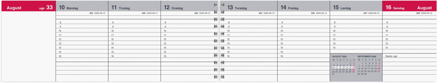 UGE-BORDKALENDER 2026
