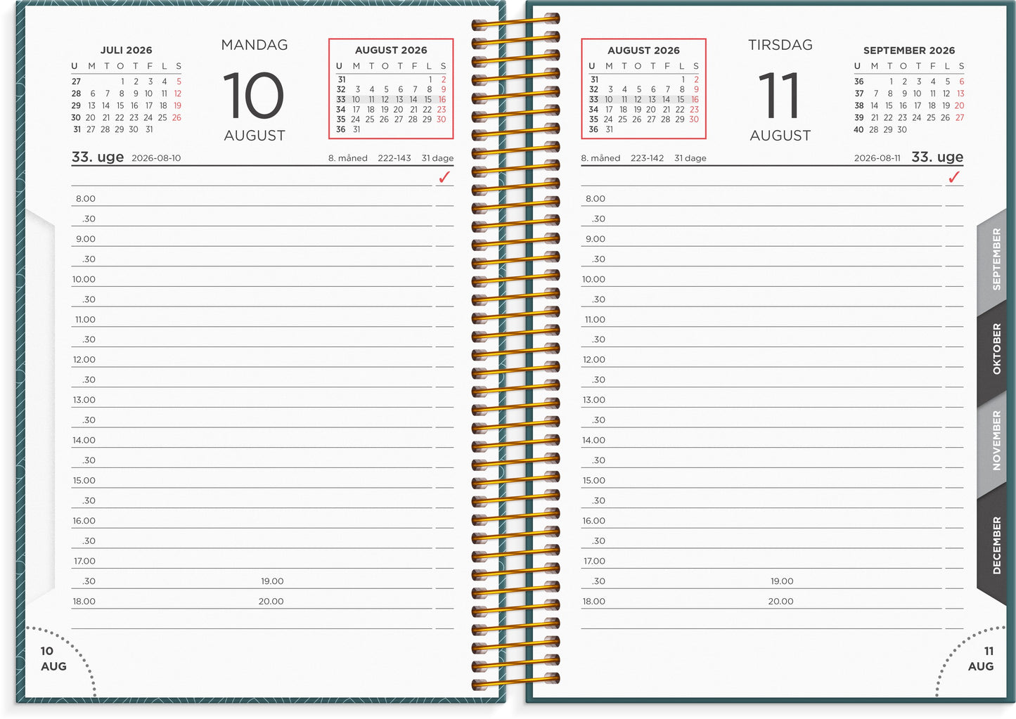 DAGKALENDER TREND SOFT TOUCH 2026