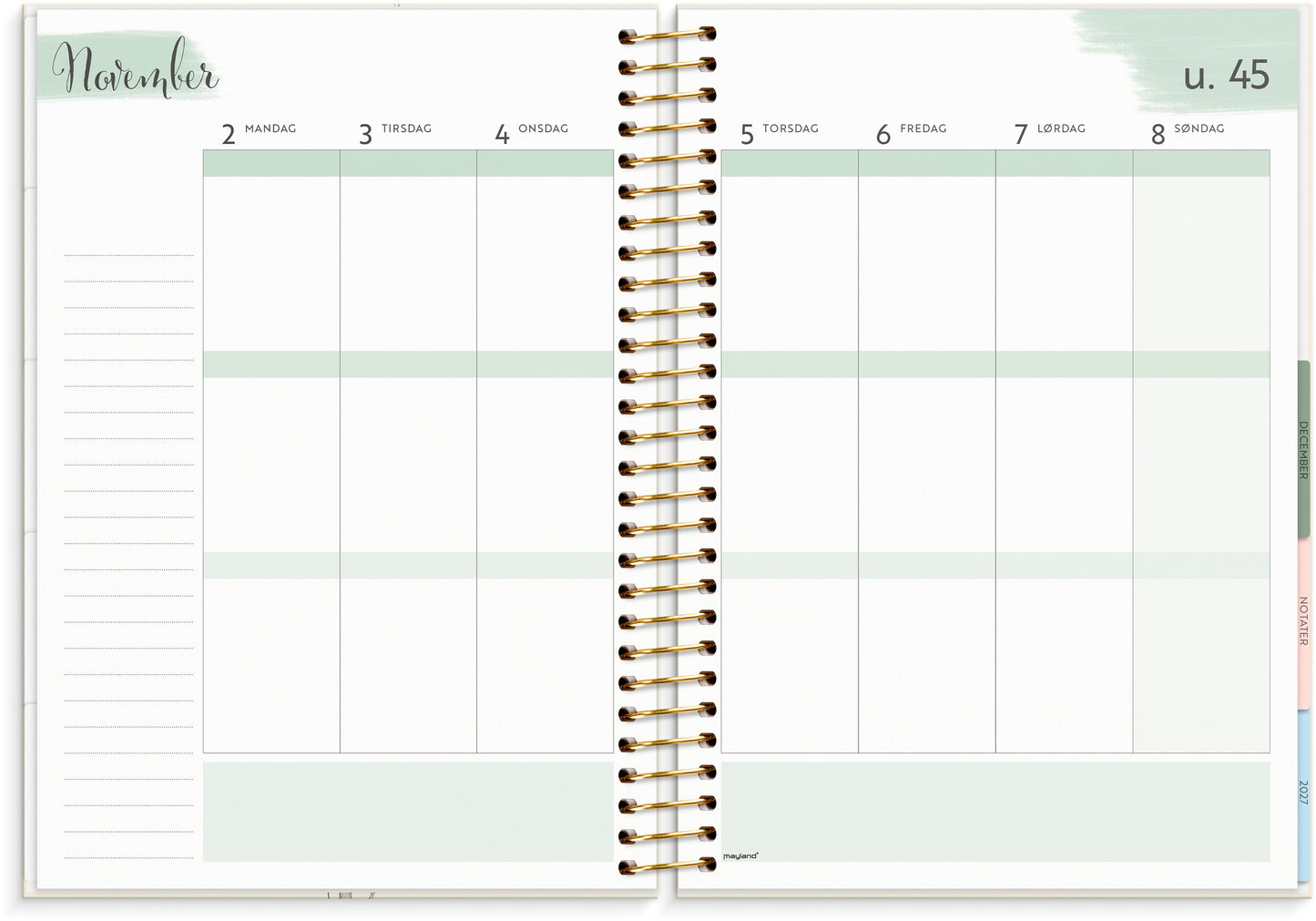 LIFE ORGANIZER UGEKALENDER 2026