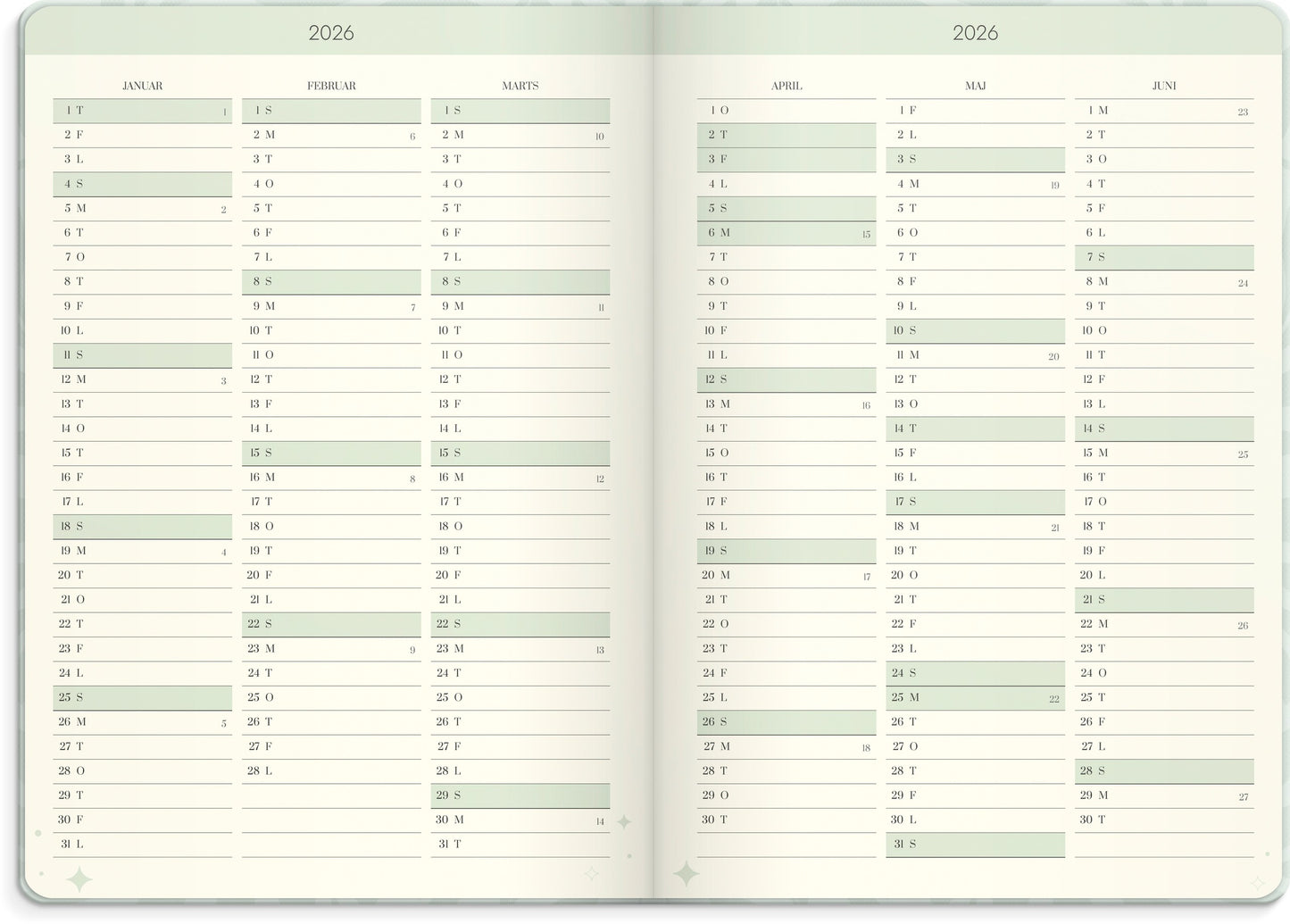 LIFE PLANNER DREAM & DO 2026