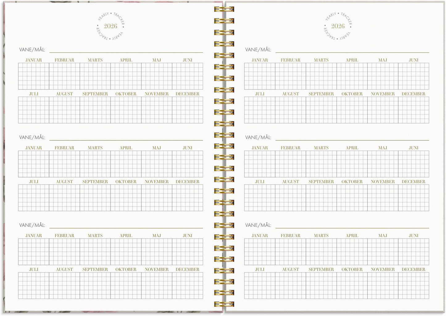 LIFE PLANNER ESSENTIALS A5 UGEKALENDER 2026