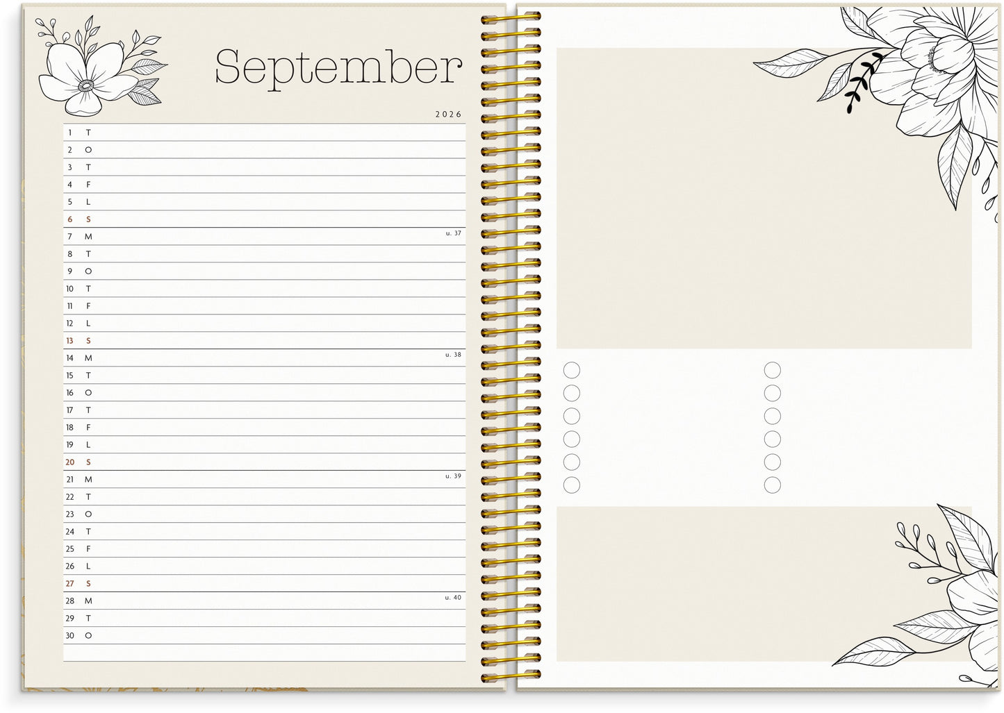 LIFE PLANNER BLOOM 2026