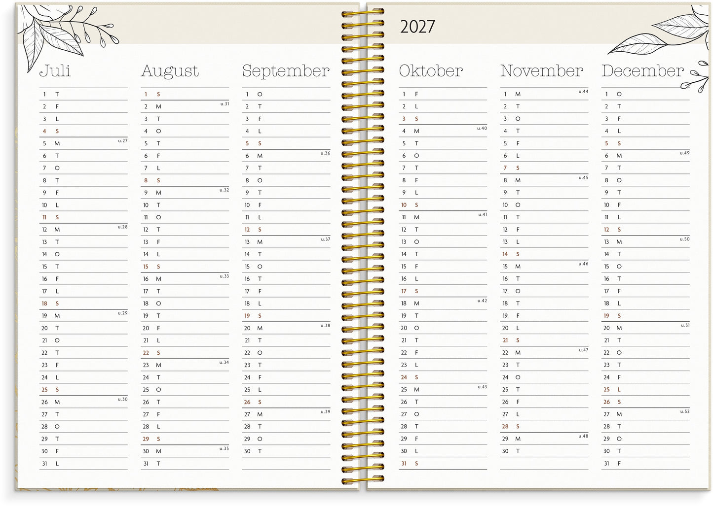 LIFE PLANNER BLOOM 2026