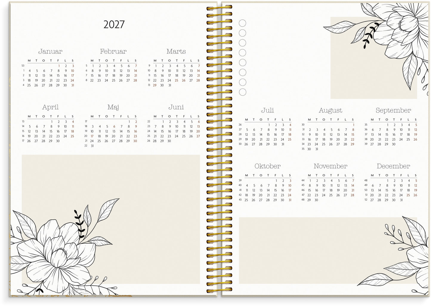 LIFE PLANNER BLOOM 2026