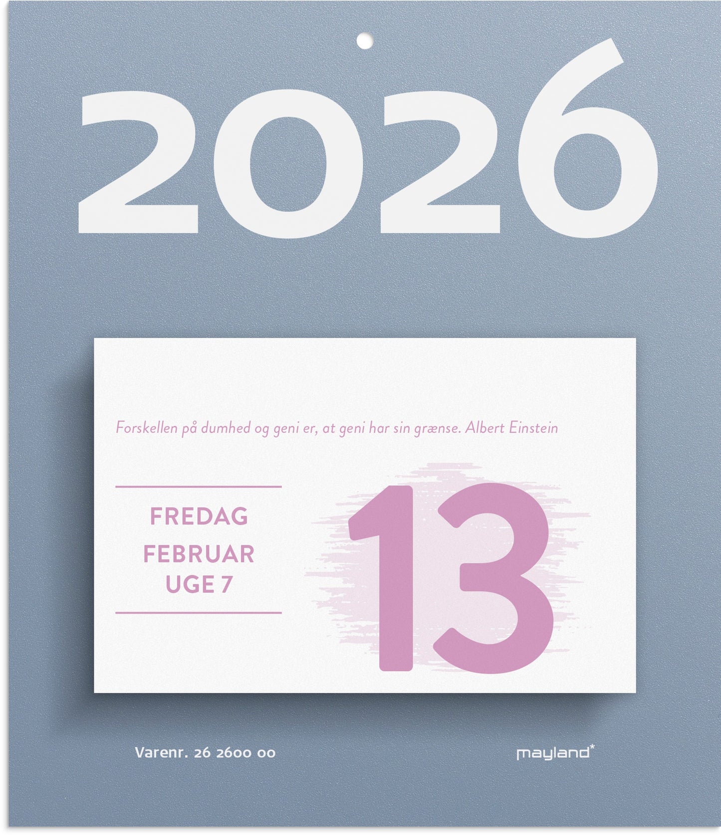 AFRIVNINGSKALENDER HUMØR 2026