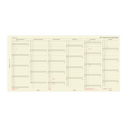FILOFAX REFILL ÅRSPLAN A5 2027