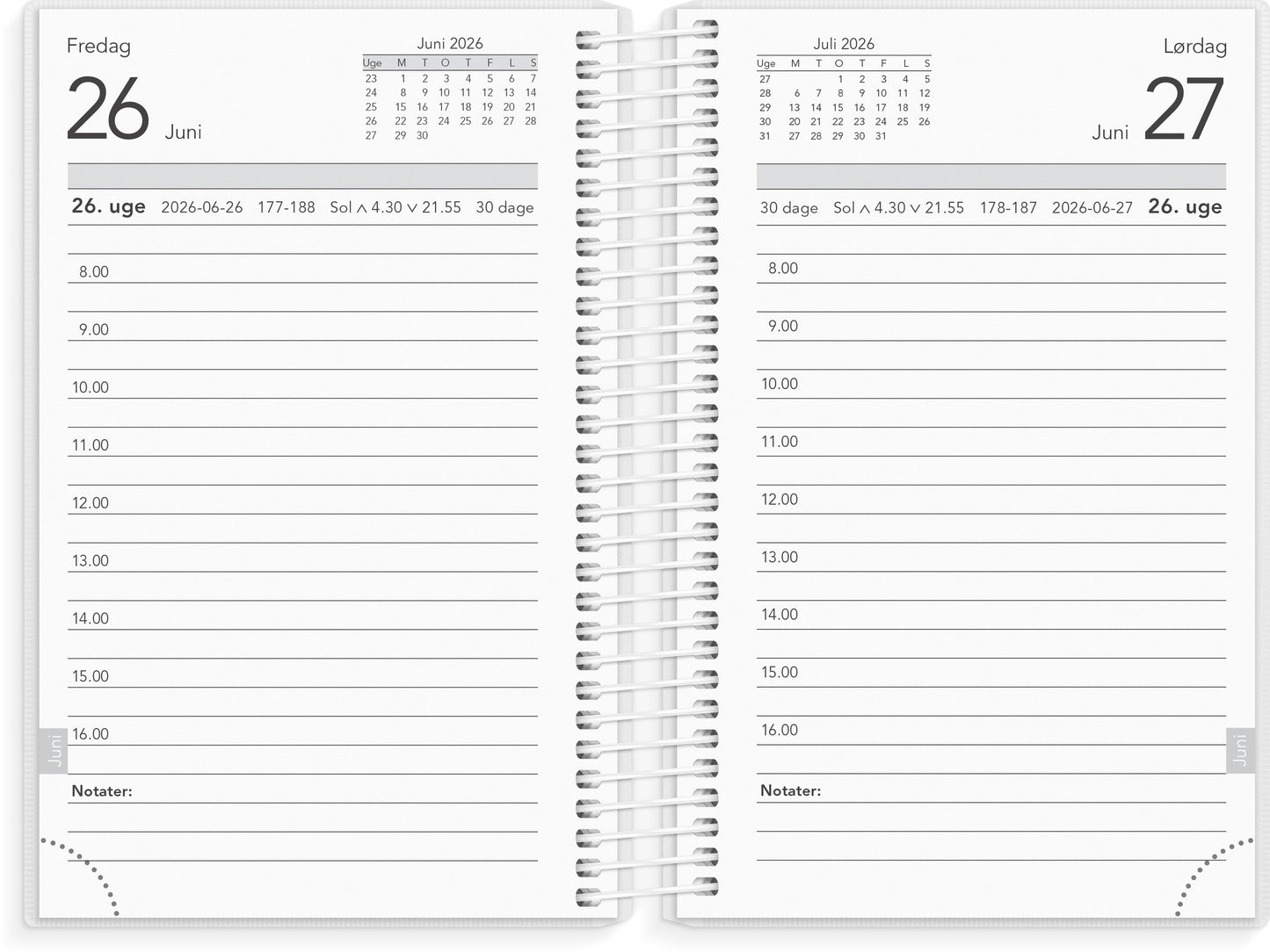 STUDIE BASIC MINI DAGKALENDER 2026/2027