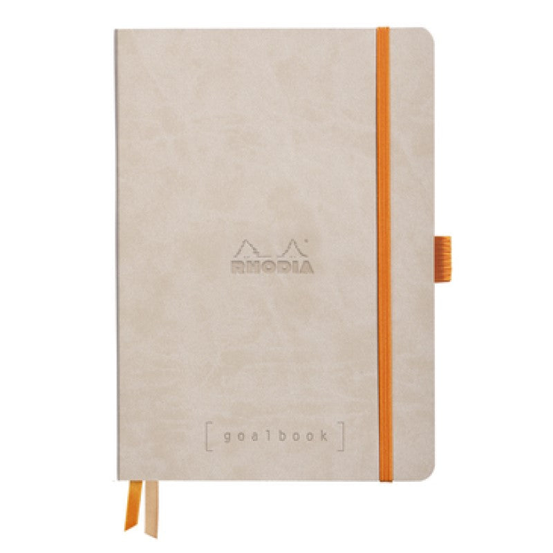 RHODIA SOFTCOVER GOALBOOK BEIGE A5 220 S. DOTS