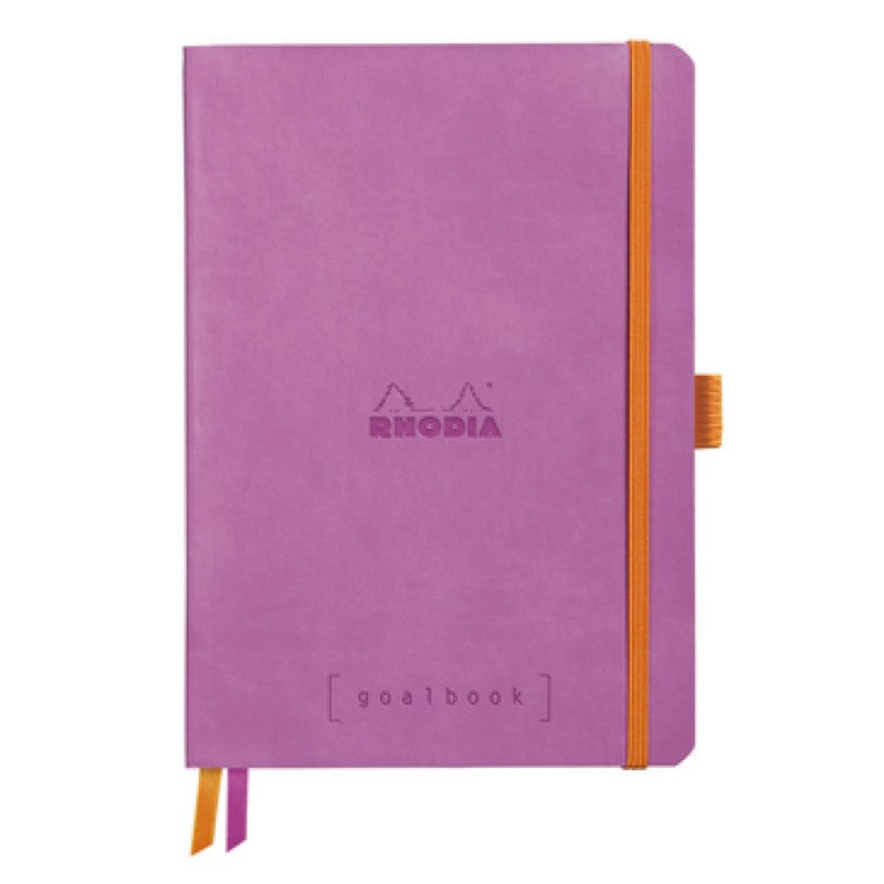 RHODIA SOFTCOVER GOALBOOK LILAC A5 220S. DOTS