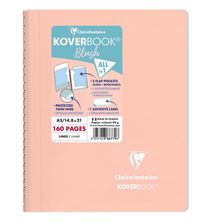 KOVERBOOK A5 CORAL