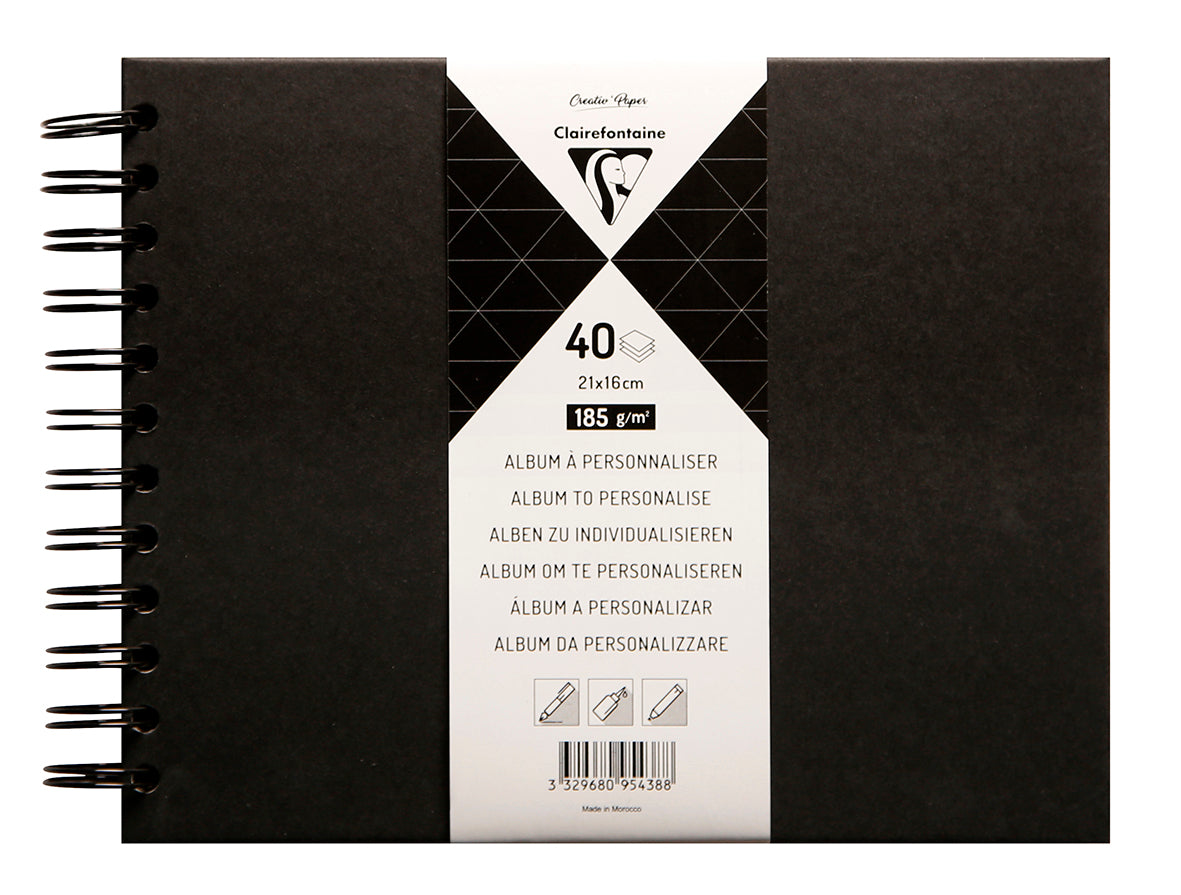 HARDCOVER ALBUM SORT 21X16 40 SIDER