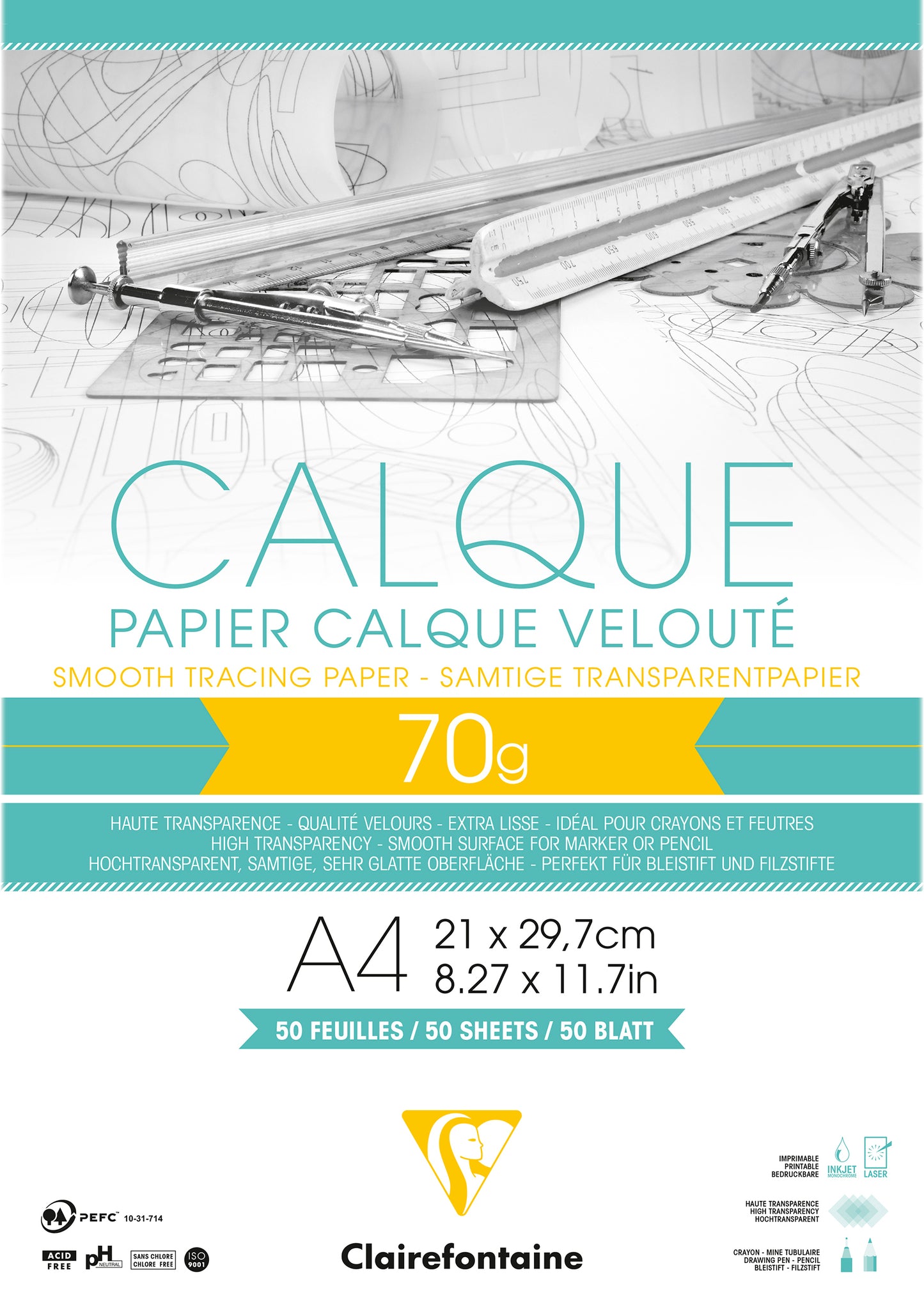 CF. TRACING PAPER BLOK A4
